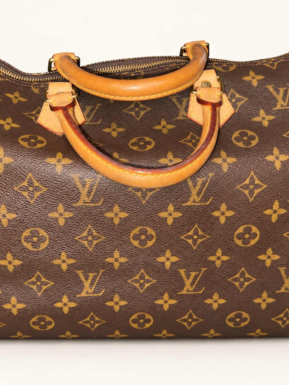 Louis Vuitton Speedy 40 Monogram Canvas Handbag
